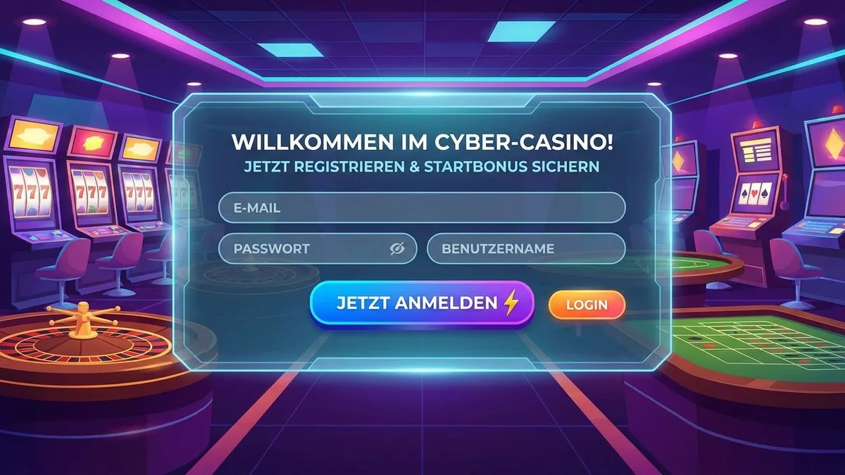 Registrierung mit Bonus